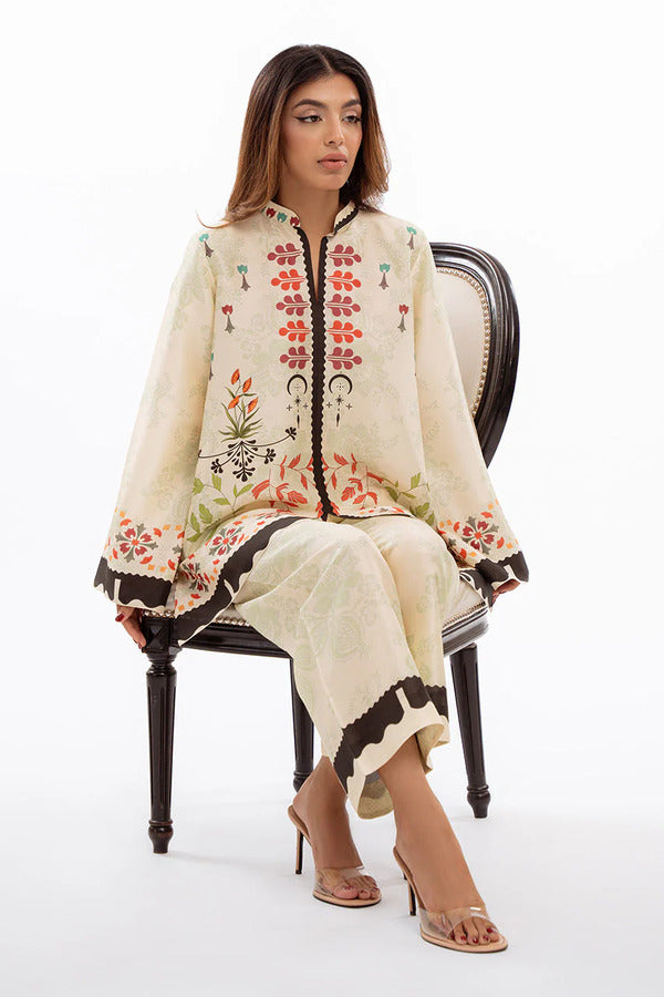 Stylish Trending Embroidery Western Co-Ord Set