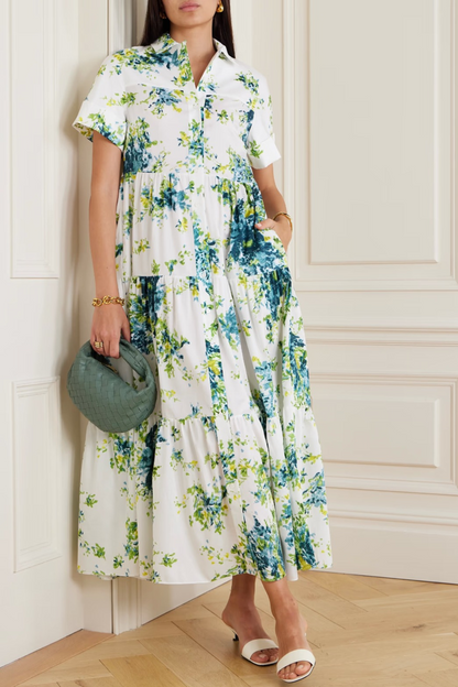 Floral Printed Maxi Dress