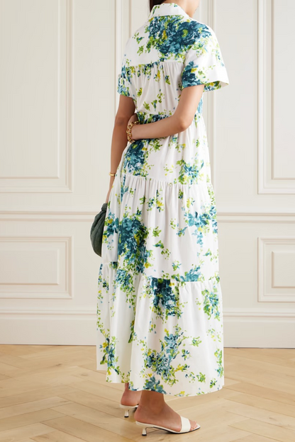 Floral Printed Maxi Dress