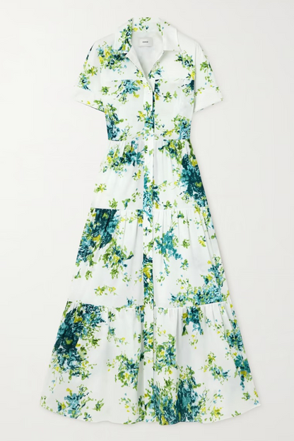 Floral Printed Maxi Dress