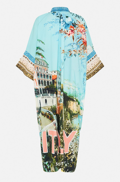 Staycation Vista Shirt Dress