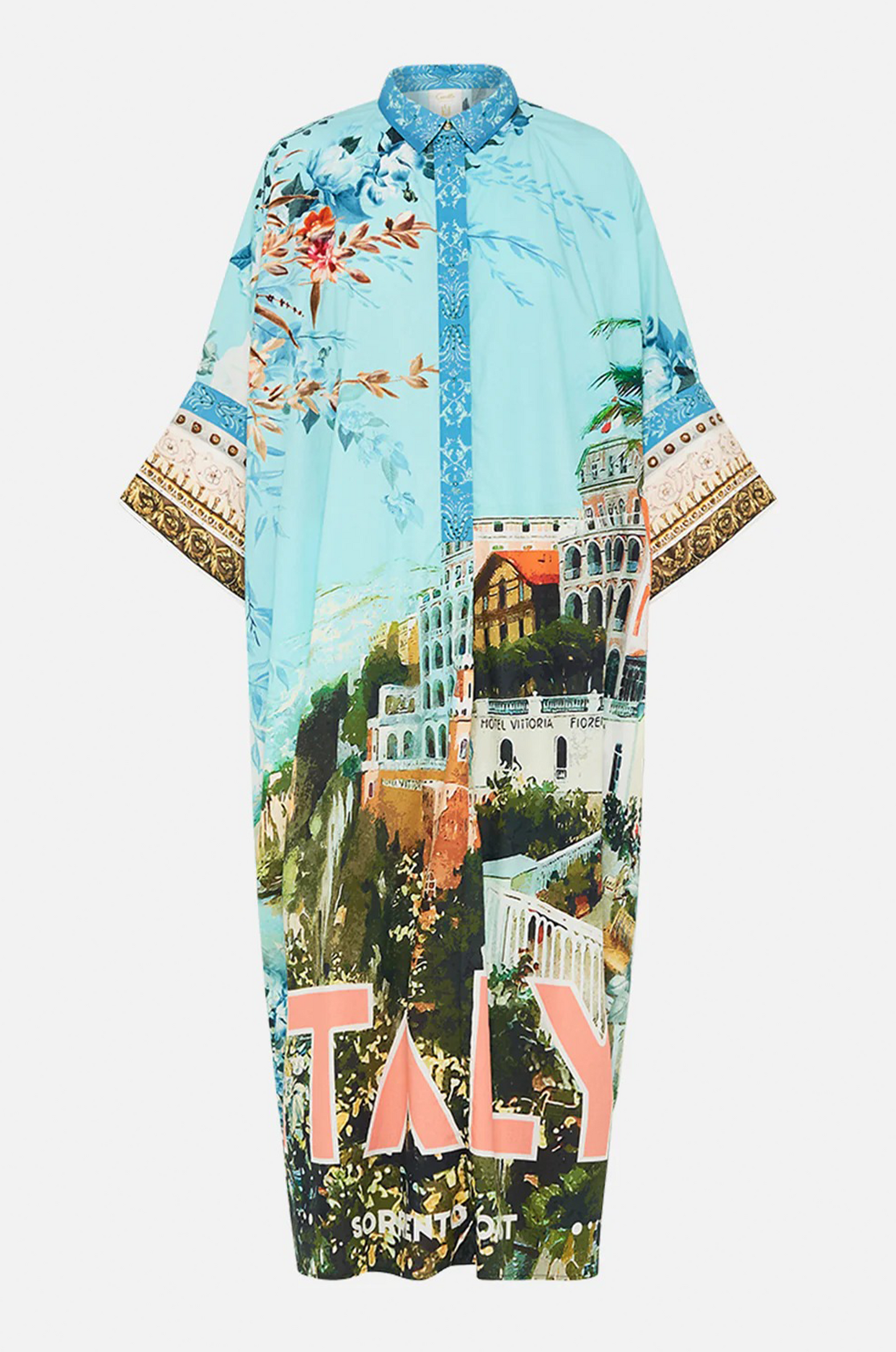 Staycation Vista Shirt Dress