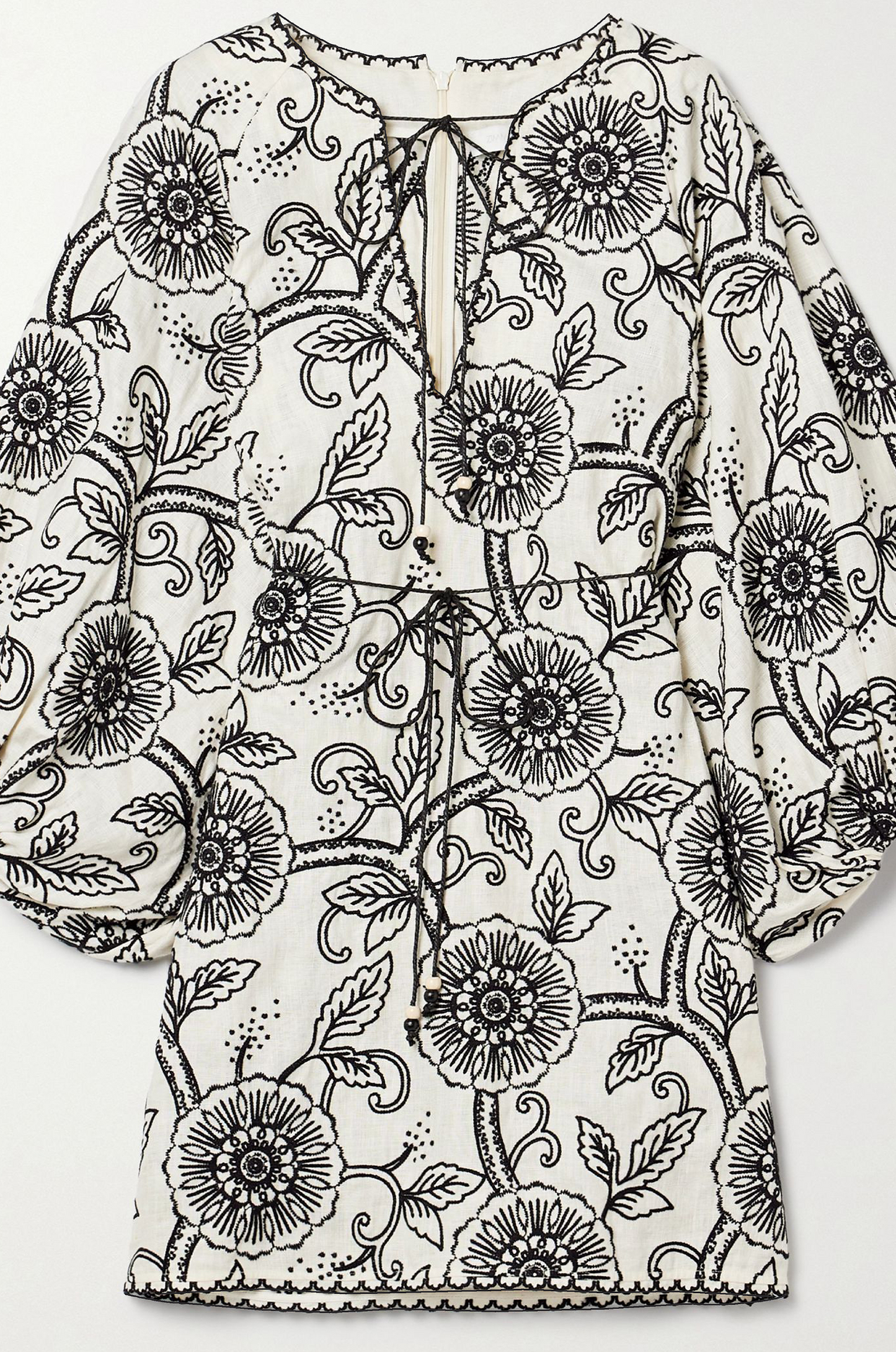 Sketch Effect Bold Chic Shirt Dress