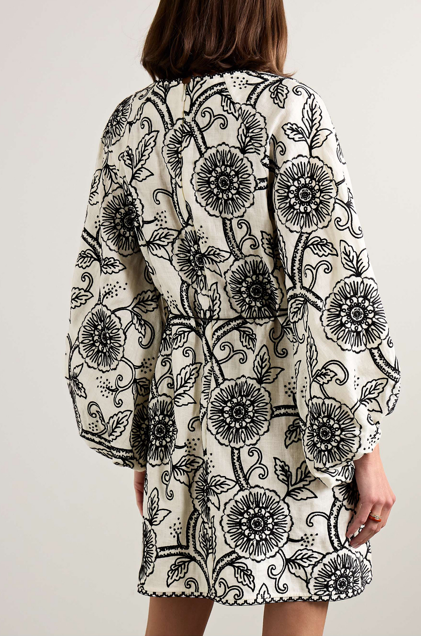 Sketch Effect Bold Chic Shirt Dress