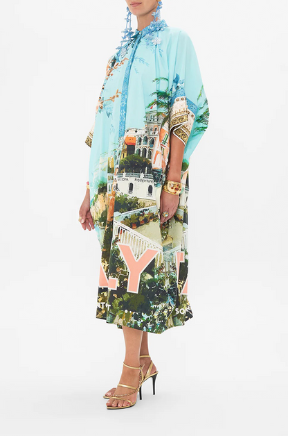Staycation Vista Shirt Dress
