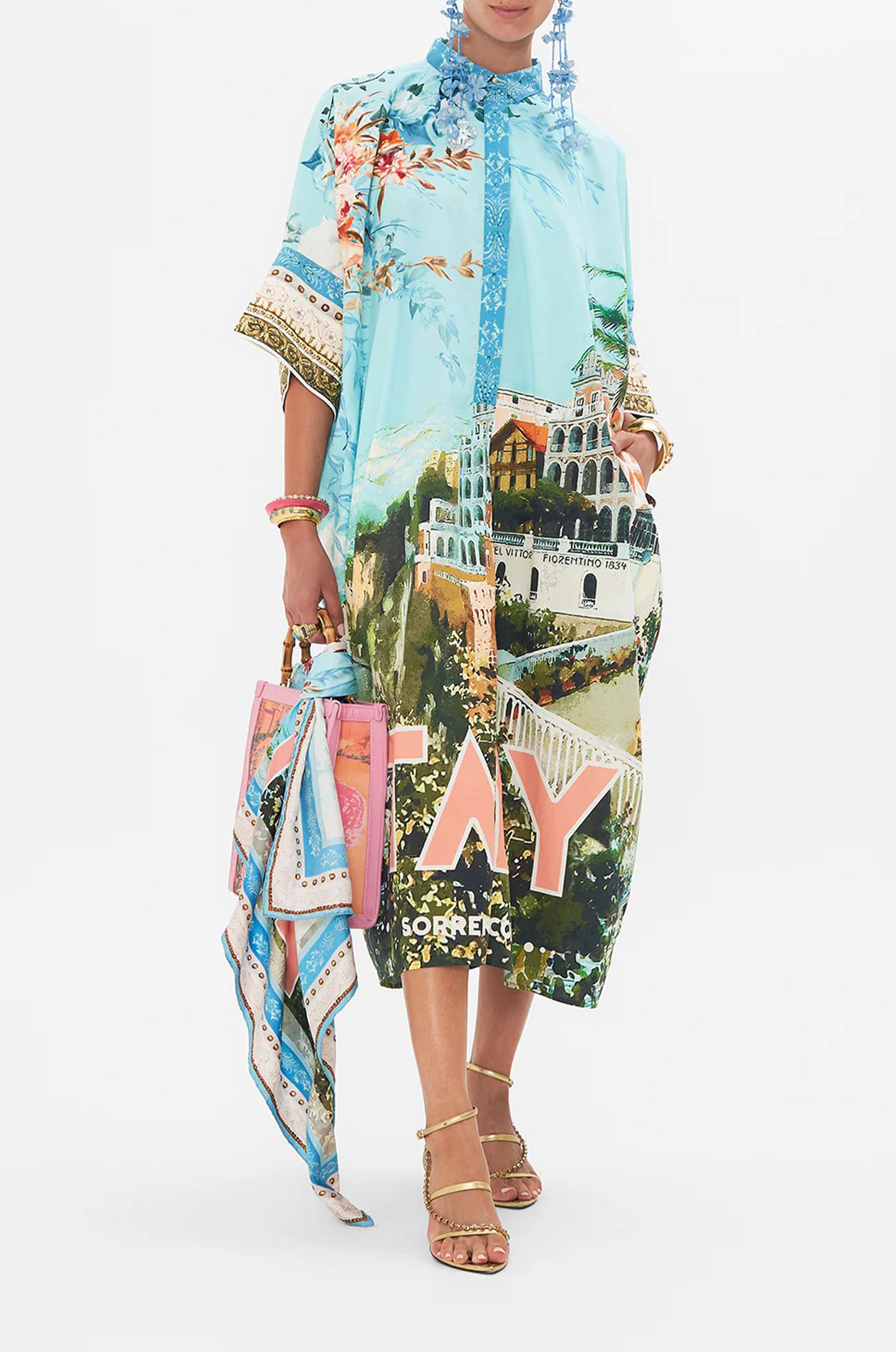 Staycation Vista Shirt Dress