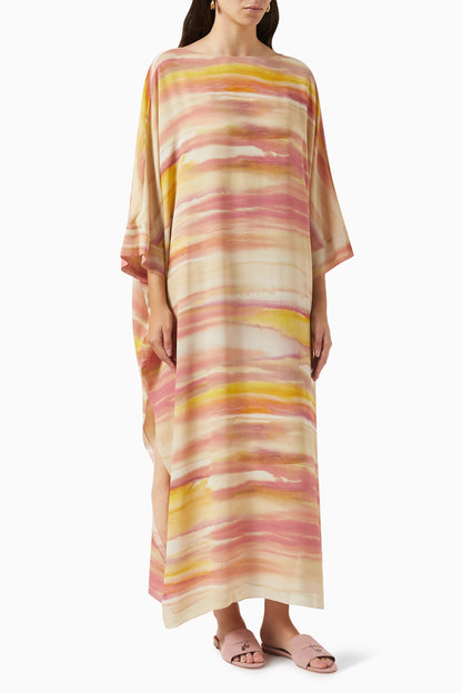 Sun Kissed Kaftan Dress
