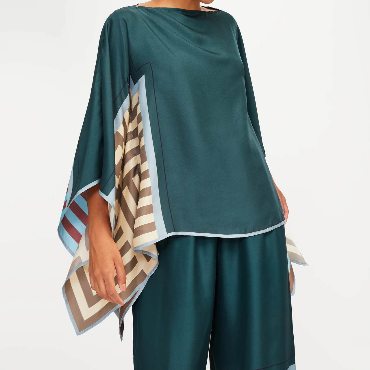 Serenity Satin Silk Co-ord Set