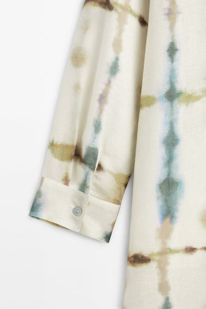 Calf Length Shirt Dress