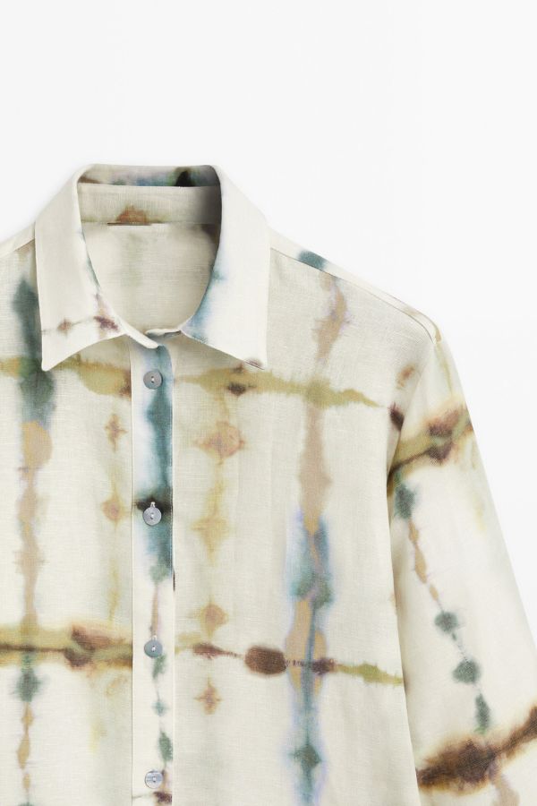 Calf Length Shirt Dress