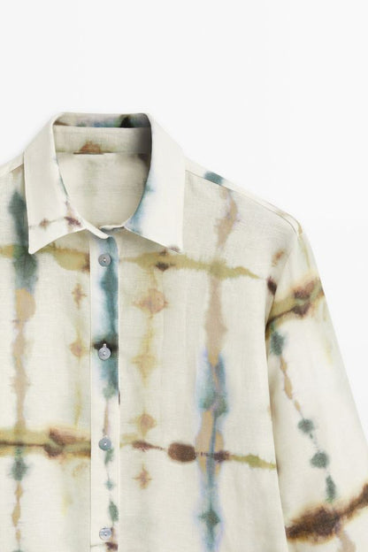 Calf Length Shirt Dress