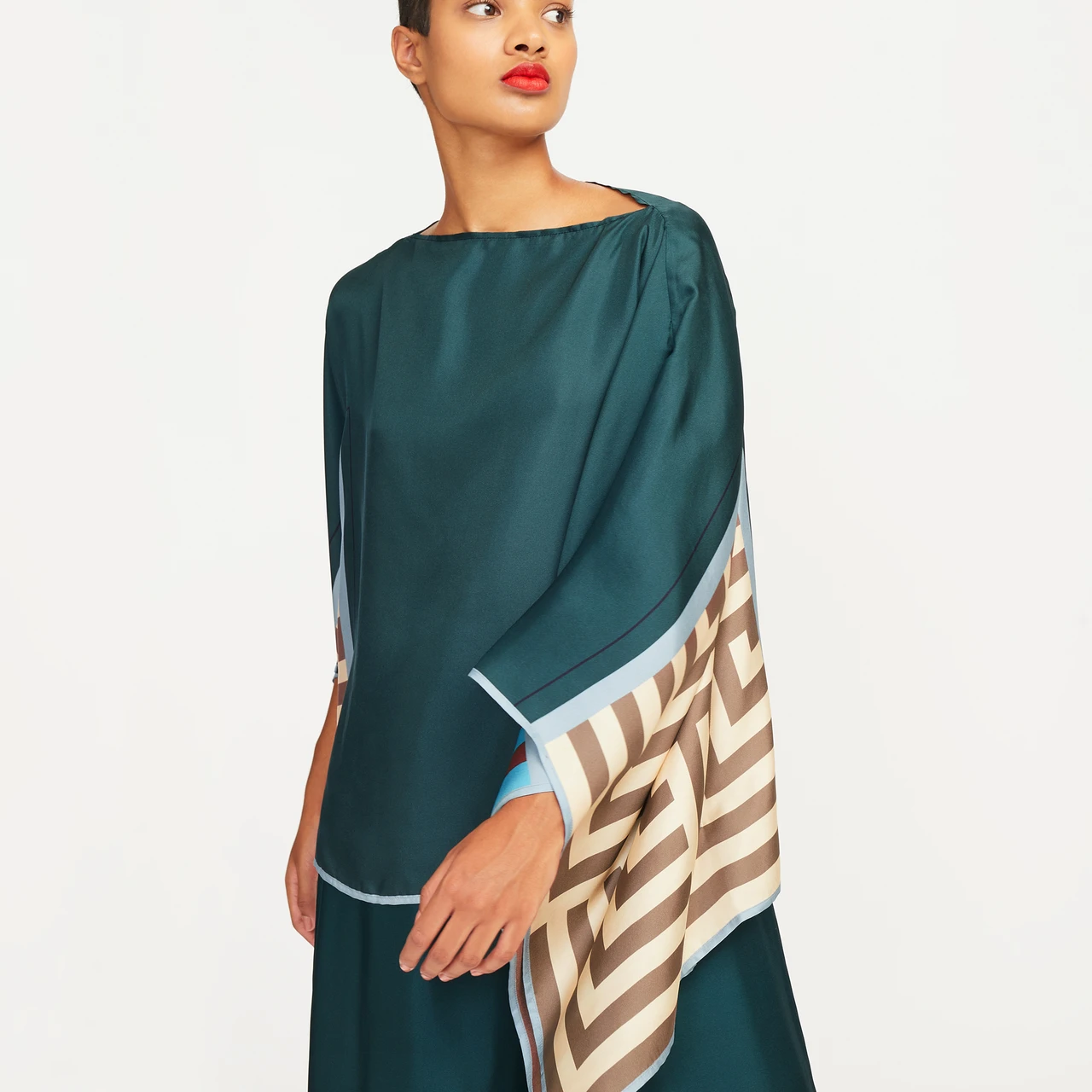 Serenity Satin Silk Co-ord Set